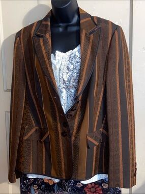 Y2K BASLER AUTUMN BLAZER Brown
Rust Stripes (2004-2009)